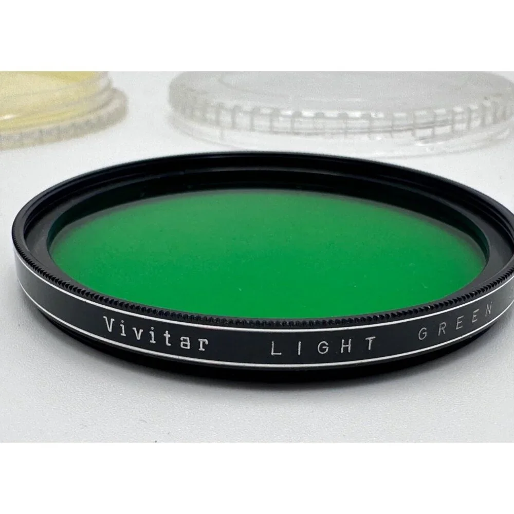 Vivitar 58mm X1 Light Green B&W Contrast Filter Photography Camera Japan